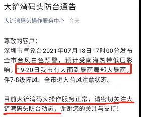 “雙臺風(fēng)”將至！碼頭發(fā)布預(yù)警！臺風(fēng)直奔閩浙及珠三角/長三角出貨請注意！