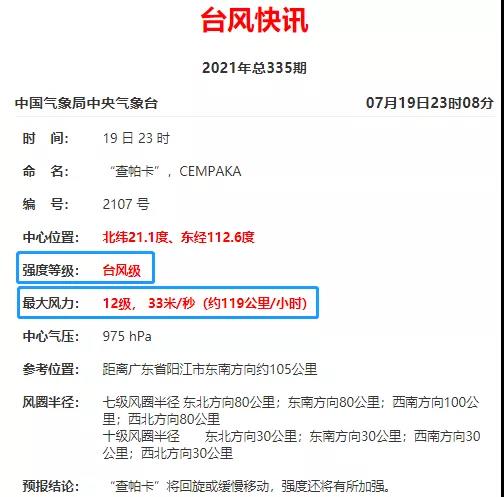 臺(tái)風(fēng)來了！鹽田、蛇口港停止所有交提箱服務(wù)！寧波沿海進(jìn)入Ⅳ級(jí)防臺(tái)！